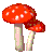 gif of spinning mushrooms